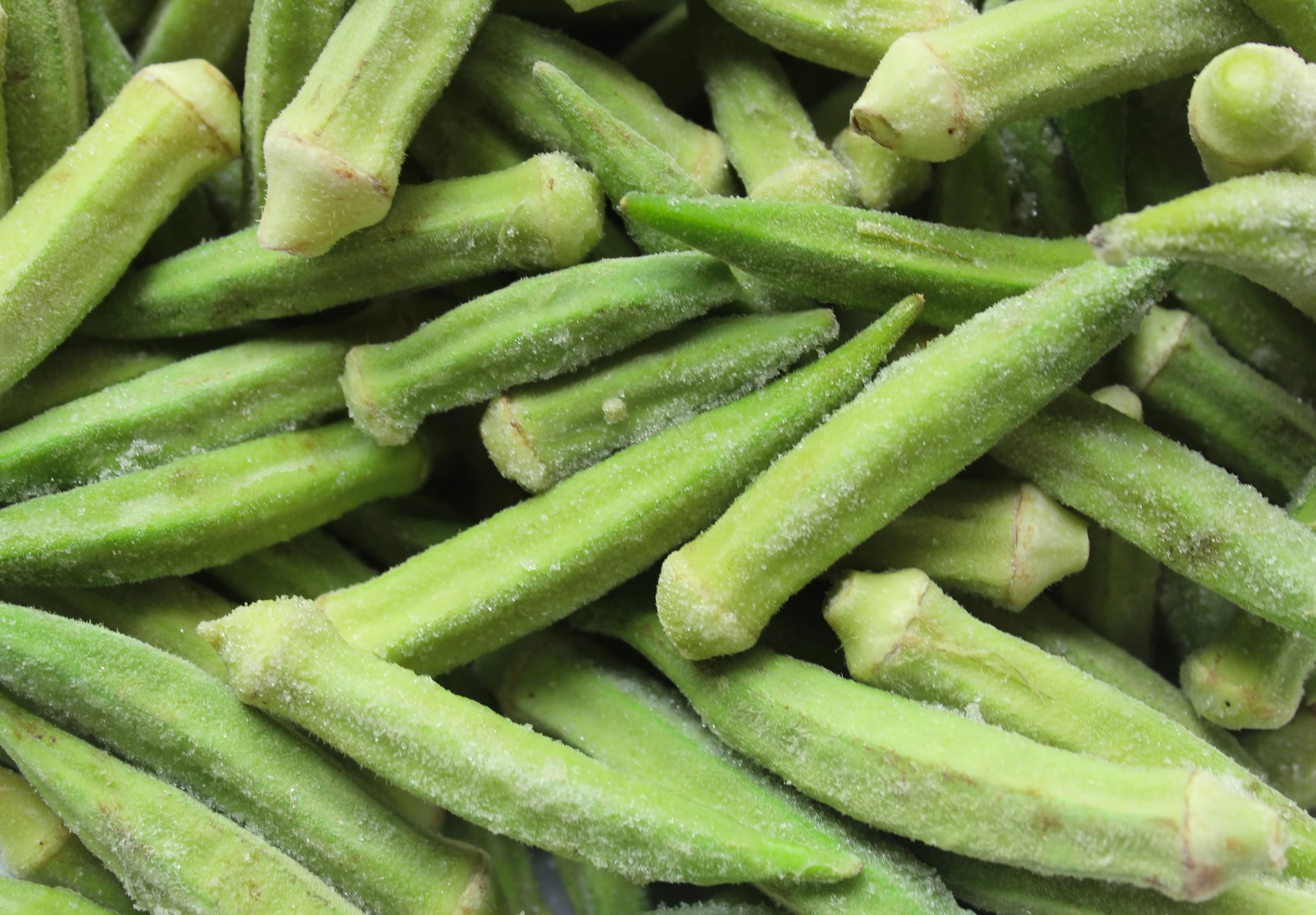 frozen okra